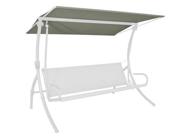 Toit balancelle 210 x 145 cm Primetex champagne