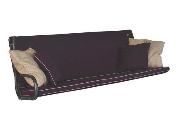 Coussin balancelle Royale Style lilas