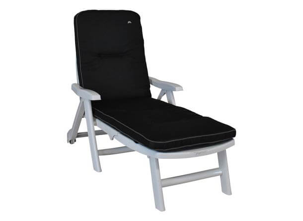 Coussin de chaise longue Style noir