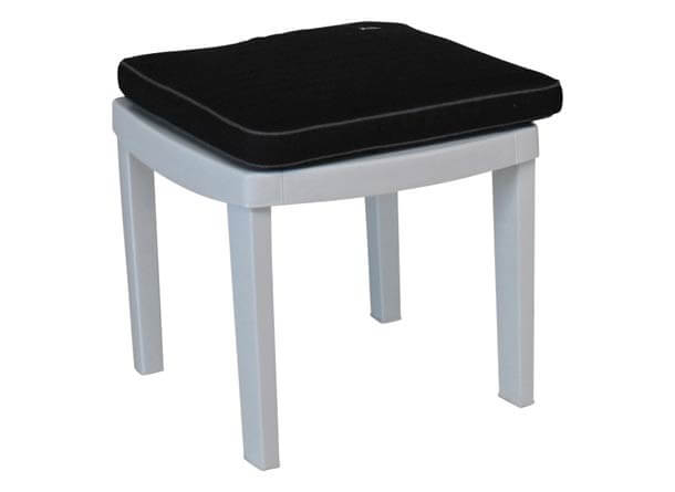 Coussin de tabouret Style noir