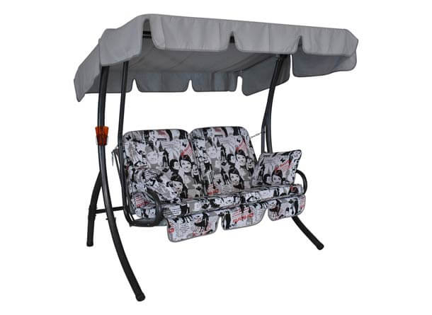 Balancelle 2 places Comfort Audrey granit