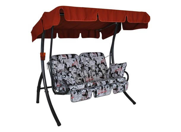 Balancelle 2 places Comfort Audrey corail