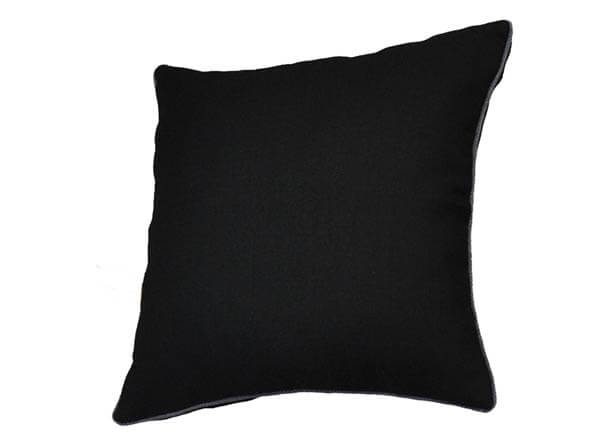 Coussin canapé grand Style noir