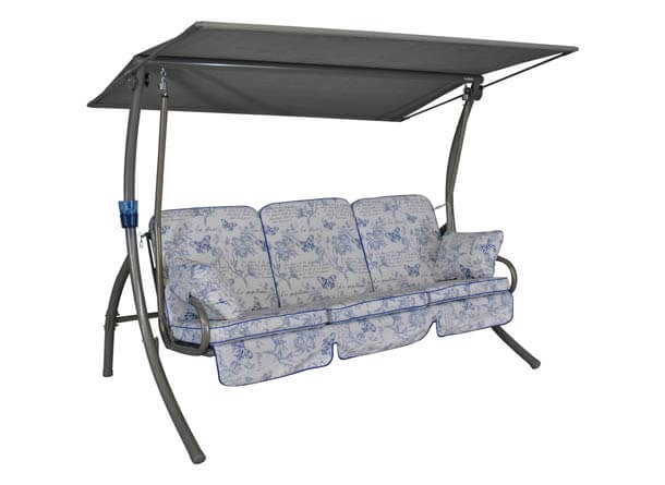 Balancelle Primero beige Papillon bleu