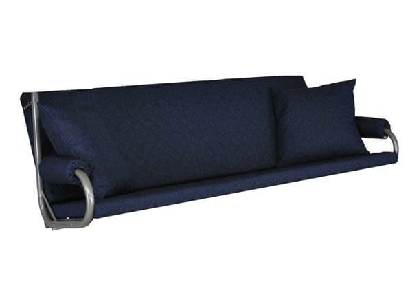 Coussin balancelle Elegance Joy bleu