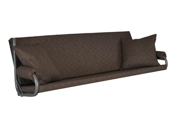 Coussin balancelle Elegance Joy bourbe