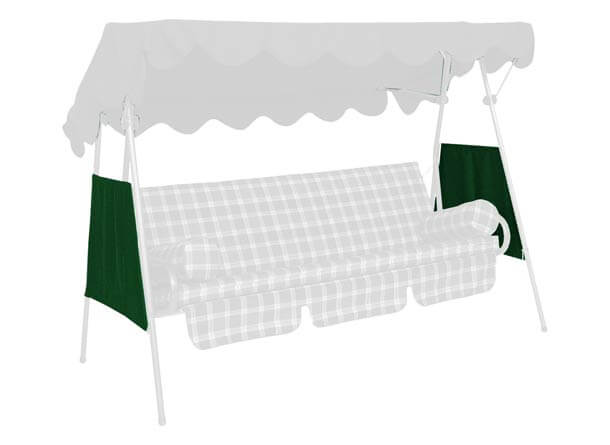 Pièces latérales Swingtex vert