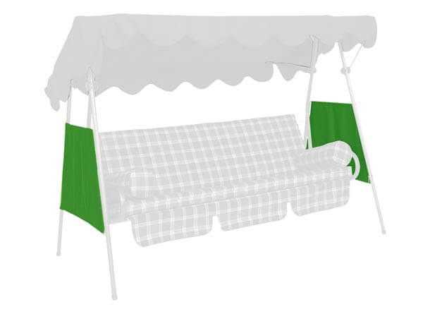 Pièces latérales Swingtex vert clair