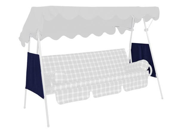 Pièces latérales Swingtex bleu