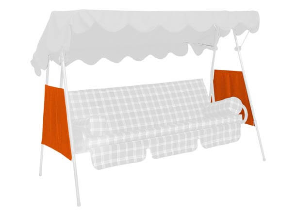 Pièces latérales Swingtex orange