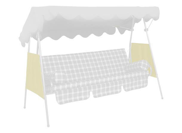 Pièces latérales Swingtex ivoire