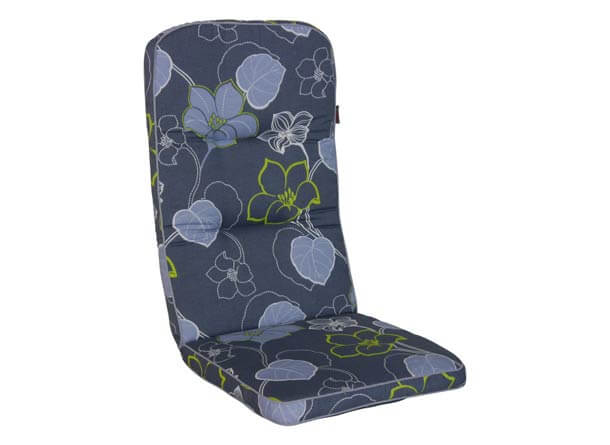 Coussin de chaise dossier haut Exklusiv Merano gris