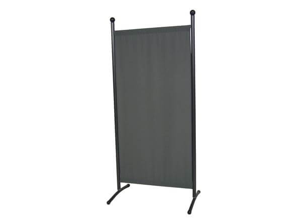 Cloison petit (178 x 82 cm) gris, tissu anthracite