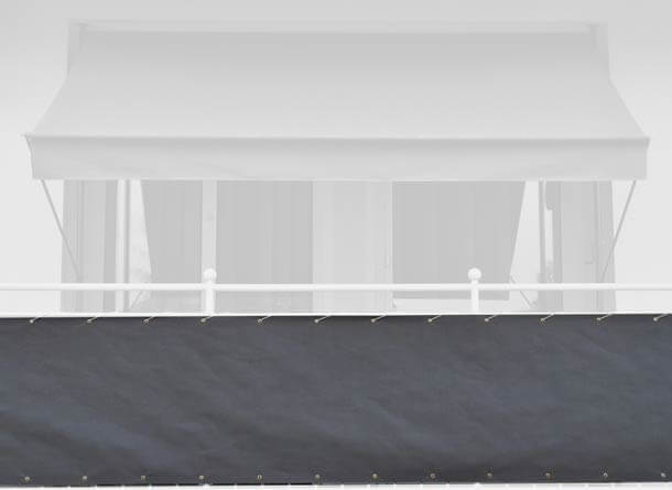 Brise-Vue 90 cm, Style anthracite
