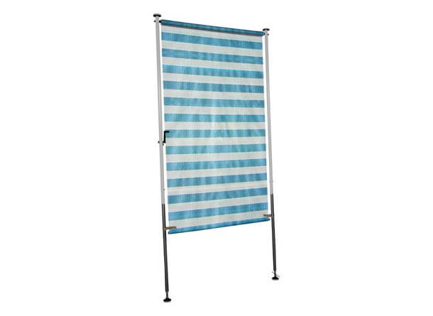 Store Balcon vertical bleu-blanc Store Balcon vertical bleu-blanc