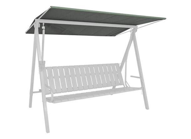 Toit balancelle 210 x 145 cm Draltex vert