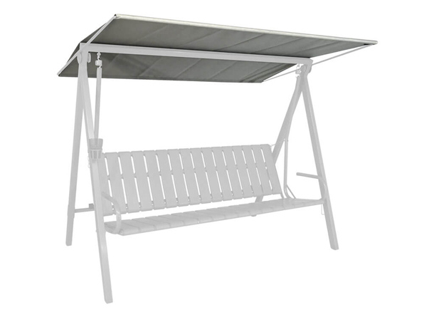 Toit balancelle 210 x 145 cm Draltex granit