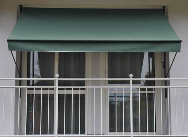 Store Balcon Style vert