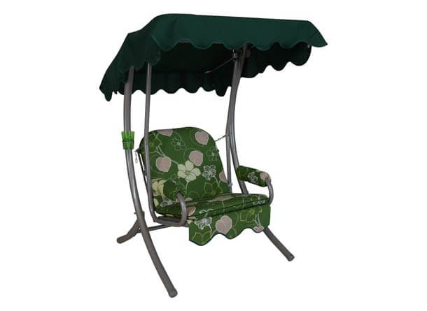 Balancelle 1 placer Merano vert