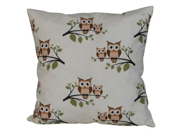 Coussin canapé Hibou
