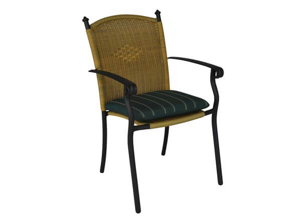Coussin d'assise Faro vert