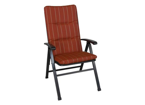 Coussin de chaise dossier haut Faro terre Coussin de chaise dossier haut Faro terre