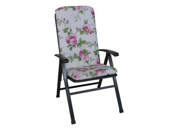 Coussin de chaise dossier haut Pivoine