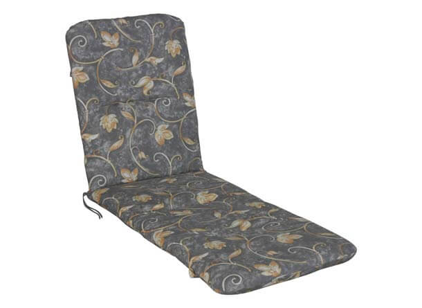Coussin de chaise longue Mayence gris