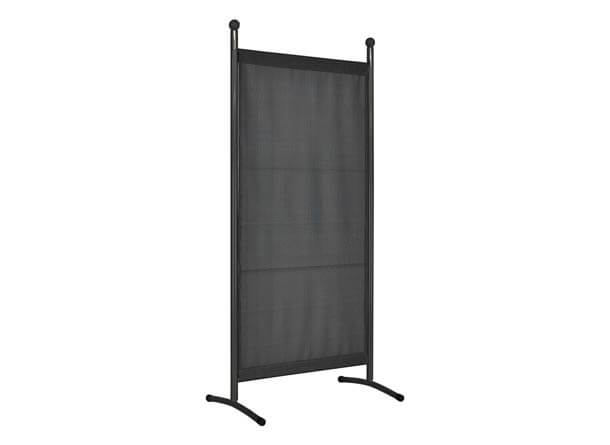Cloison petit (178 x 82 cm) gris, tissu Primetex anthracite