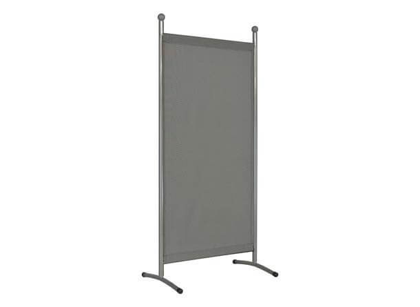 Cloison petit (178 x 82 cm) argent, tissu Primetex champagne