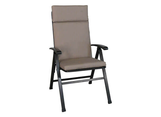 Coussin de chaise dossier haut Sun bourbe