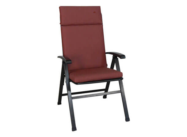 Coussin de chaise dossier haut Sun terre