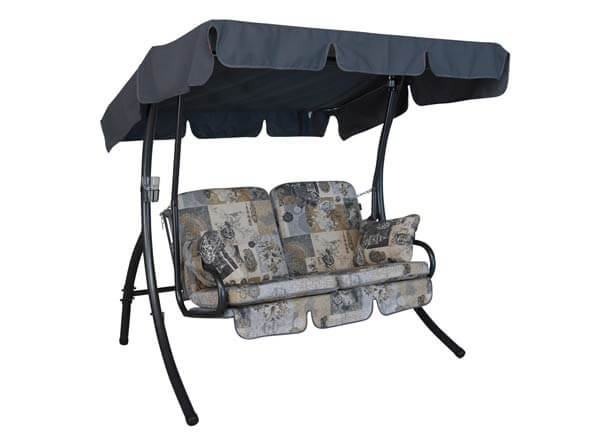 Balancelle 2 places Comfort Neubourg gris