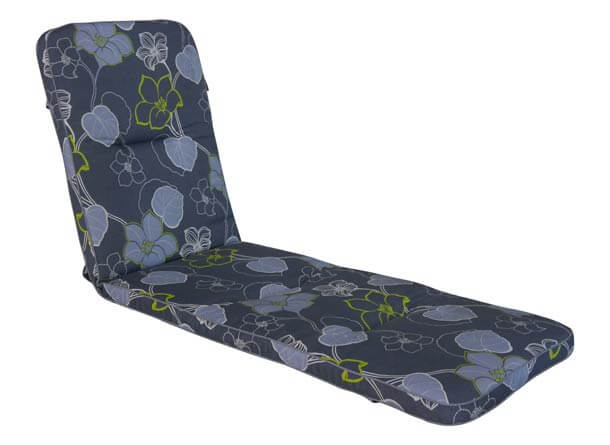 Coussin de chaise longue Exklusiv Merano gris