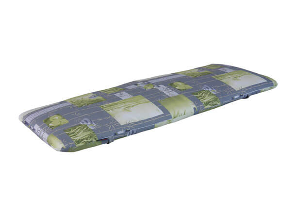 Coussin de banc 200 cm Bambou gris