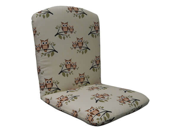 Coussin de chaise Hibou
