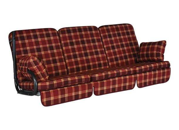 Coussin balancelle Comfort Rio bordeaux