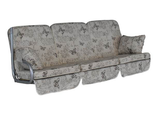 Coussin balancelle Comfort Papillon beige