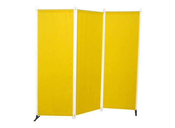 Paravent en 3 parties Swingtex jaune