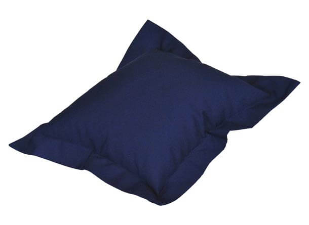 Coussin canapé bleu