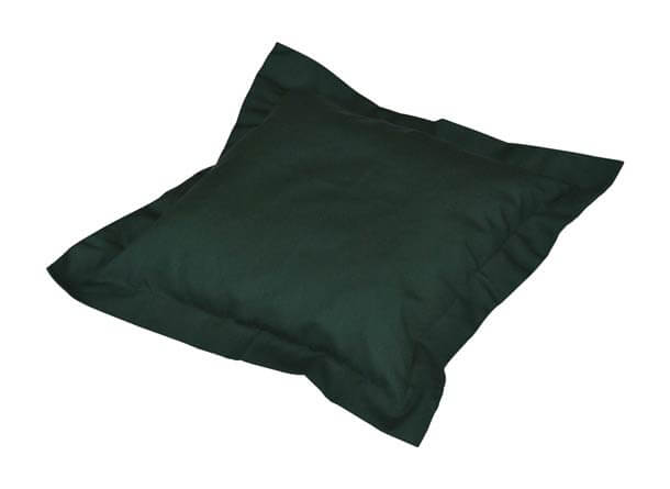 Coussin canapé vert