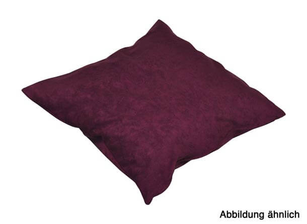 Coussin canapé Microfaser lilas
