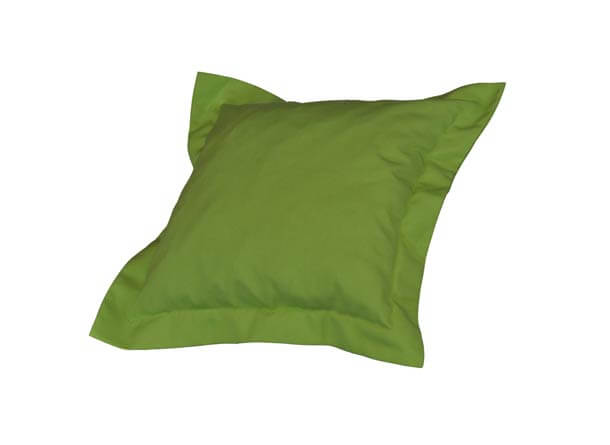 Coussin canapé vert pomme