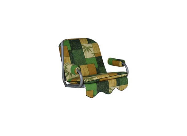 Coussin balancelle 1 placer Mexique vert