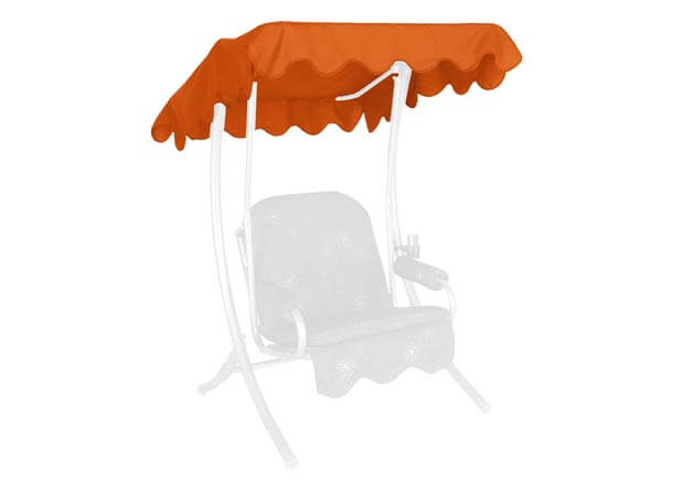 Toit balancelle 100 x 145 cm Swingtex terre