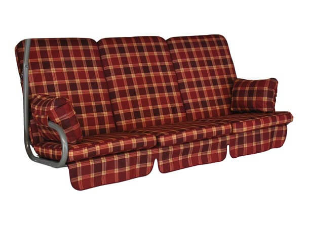 Coussin balancelle Exklusiv Rio bordeaux