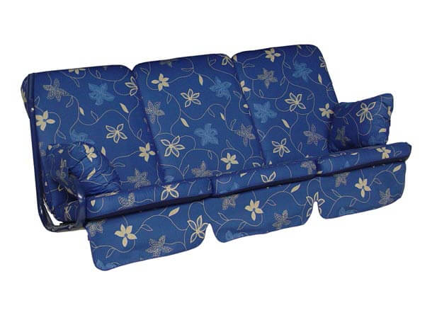 Coussin balancelle Exklusiv Corfou bleu