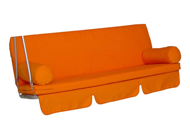 Coussin balancelle Club uni orange