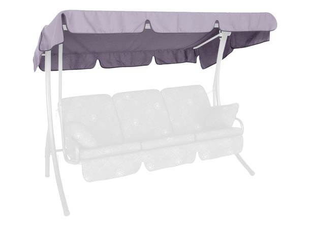 Toit balancelle 210 x 145 Swingtex lilas
