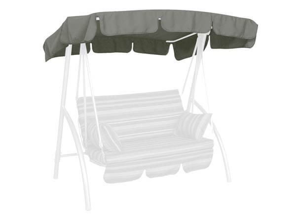 Toit balancelle 160 x 145 cm Swingtex anthracite